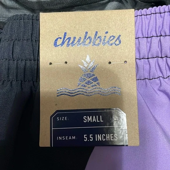NWT Chubbies swim trunks: men’s small - Picture 6 of 7